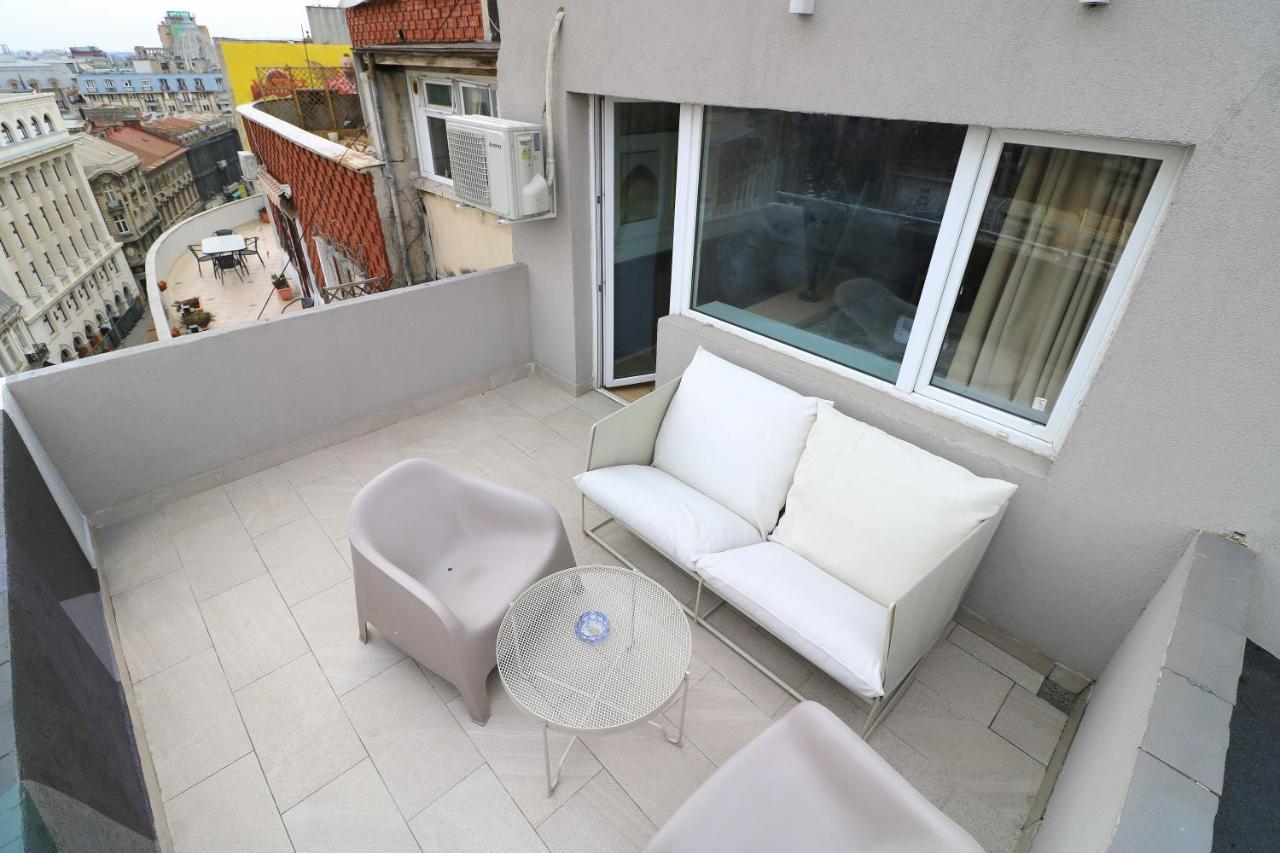 Deluxe Studio Old Center Panoramic View Terrace Apartment Bucharest Exterior photo