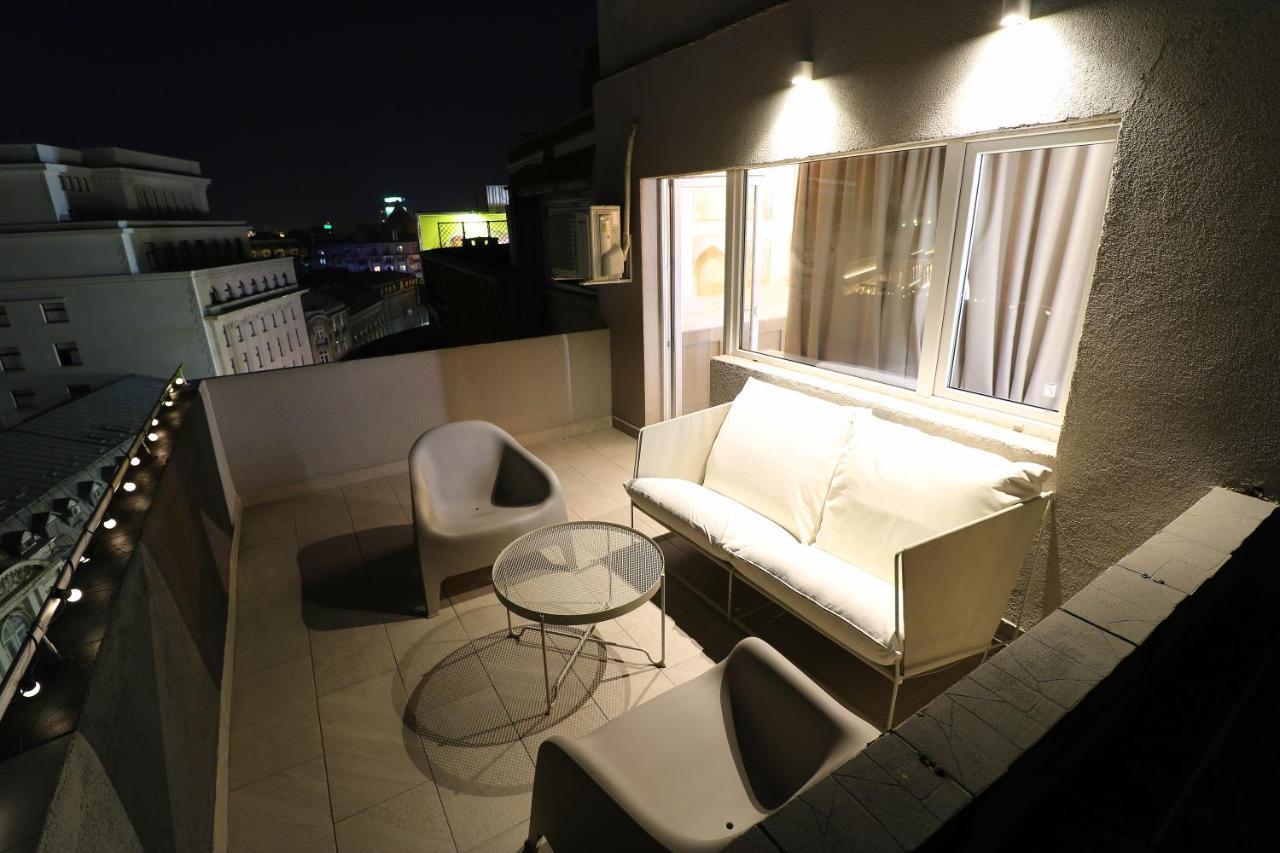 Deluxe Studio Old Center Panoramic View Terrace Apartment Bucharest Exterior photo